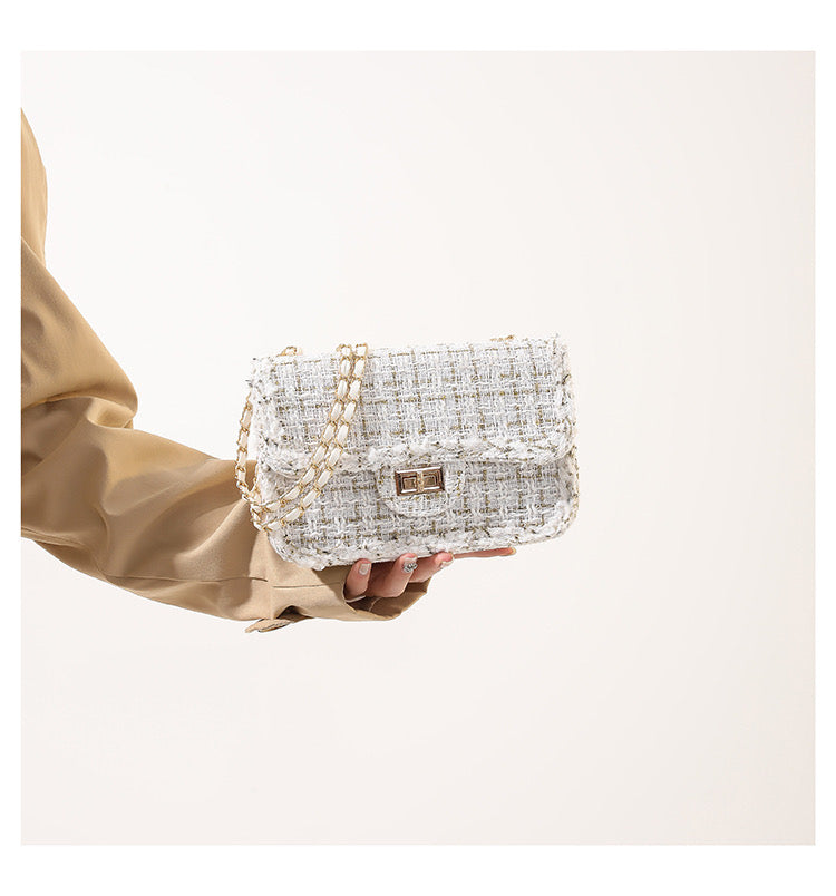 Woven Luxury Mini Handbag