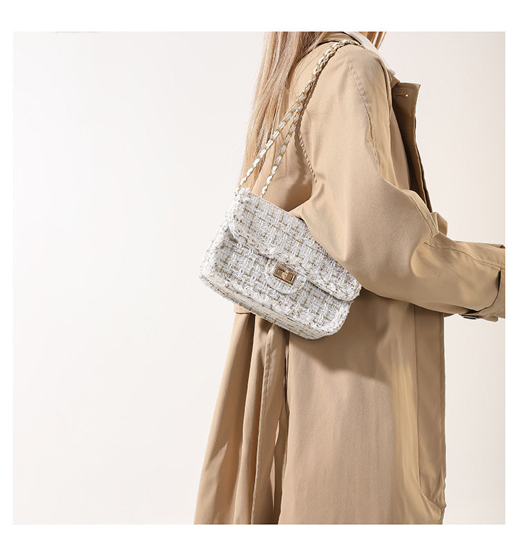 Woven Luxury Mini Handbag