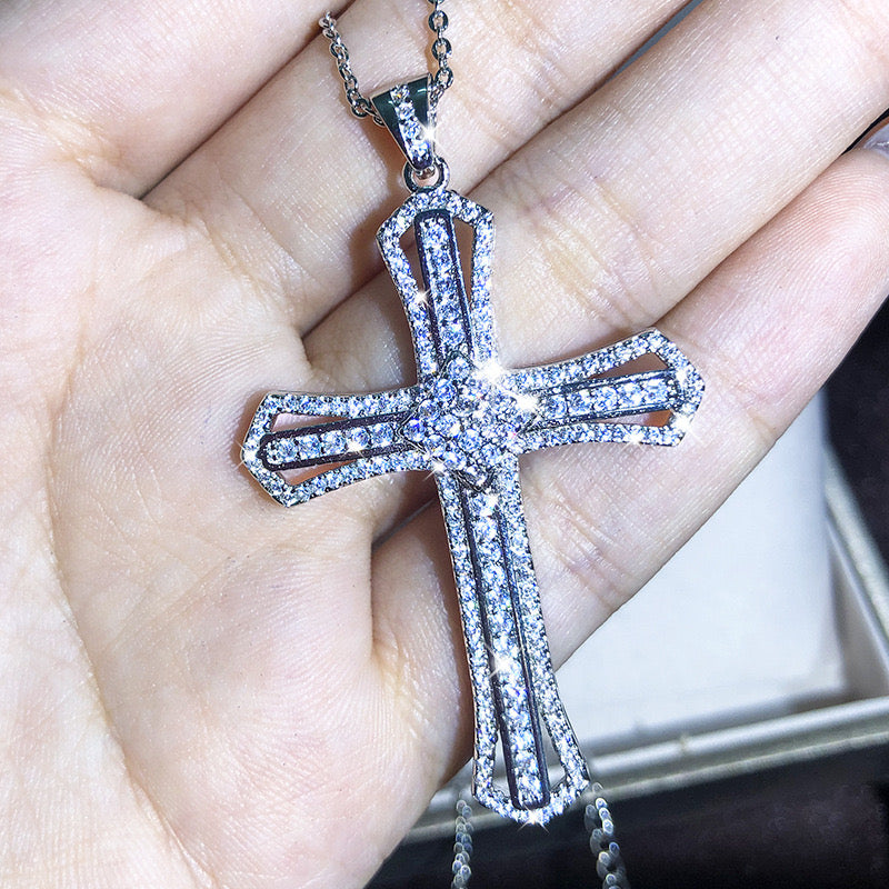 Celestial Cross Necklace