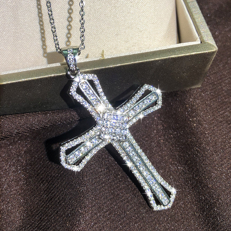 Celestial Cross Necklace