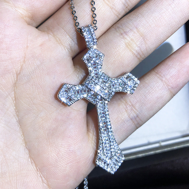 Celestial Cross Necklace