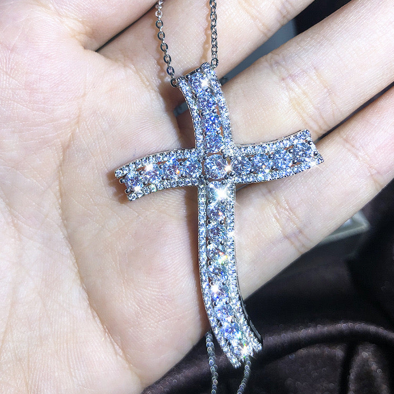 Celestial Cross Necklace