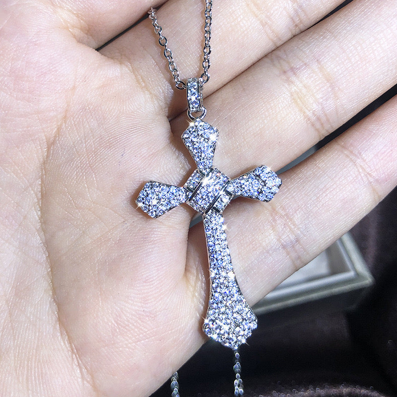 Celestial Cross Necklace