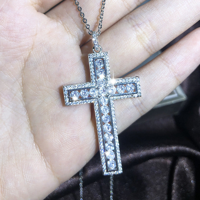 Celestial Cross Necklace