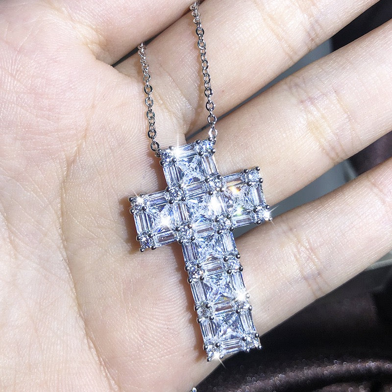 Celestial Cross Necklace