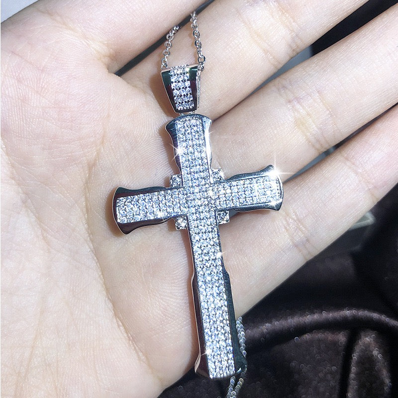 Celestial Cross Necklace