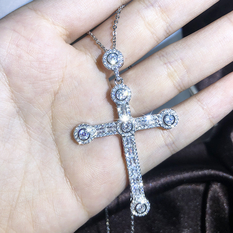 Celestial Cross Necklace