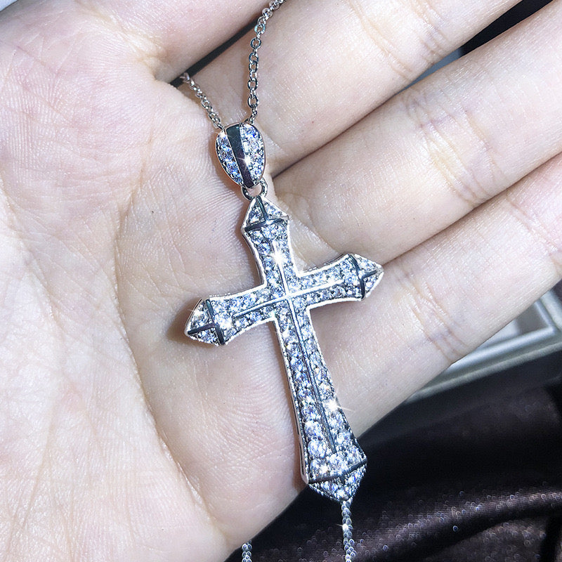 Celestial Cross Necklace