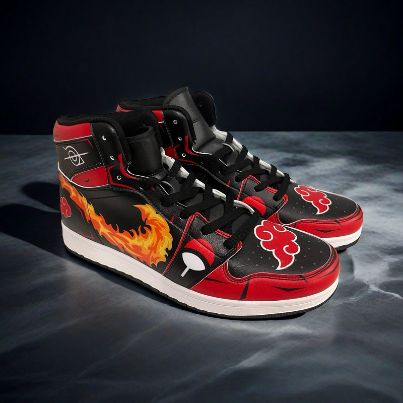 Uchiha Clan Blaze High-Tops