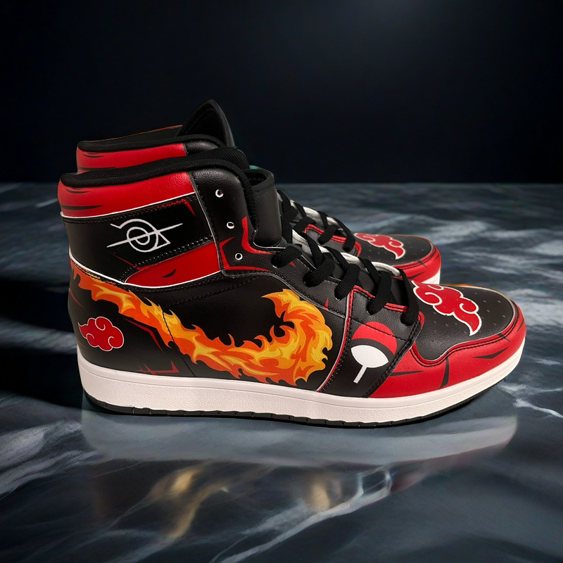 Uchiha Clan Blaze High-Tops