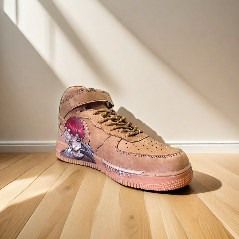 Naruto Hand-Painted Sneakers