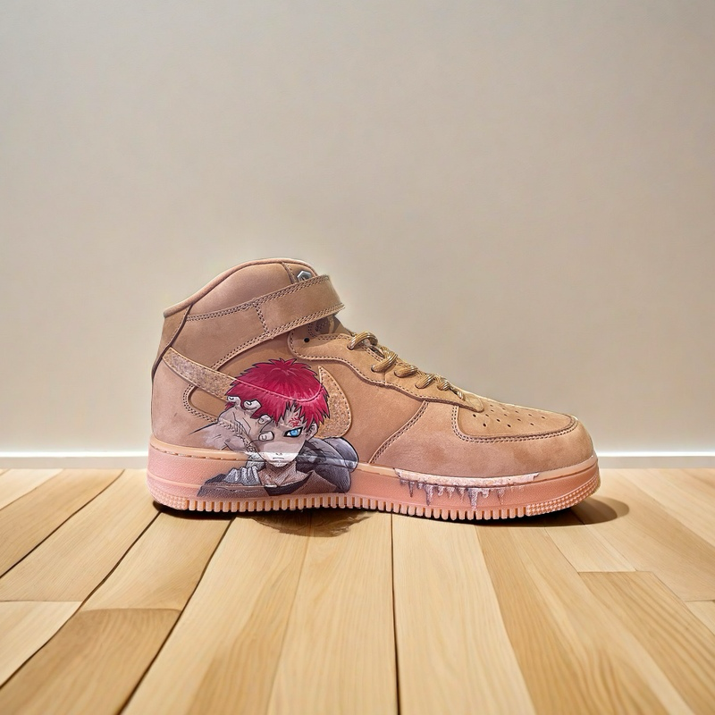 Naruto Hand-Painted Sneakers