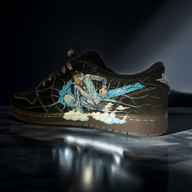 Frostflow Athletic Sneakers – Aokiji Edition