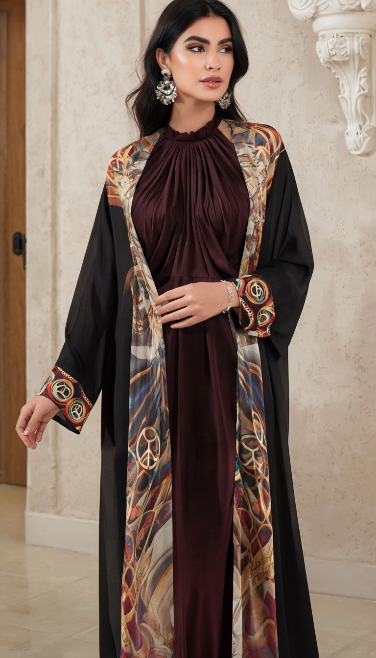 Boho Dreamer Black Robe