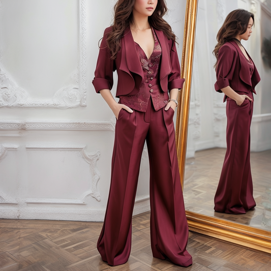 Regal Ruby Three-Piece Suit