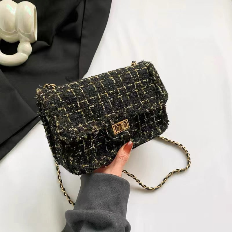 Woven Luxury Mini Handbag