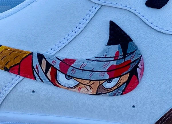 One Piece Hand-Painted Sneakers