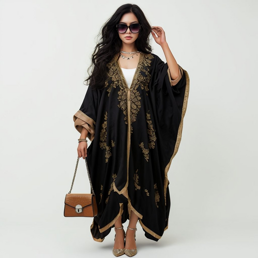 Regal Embroidered Abaya