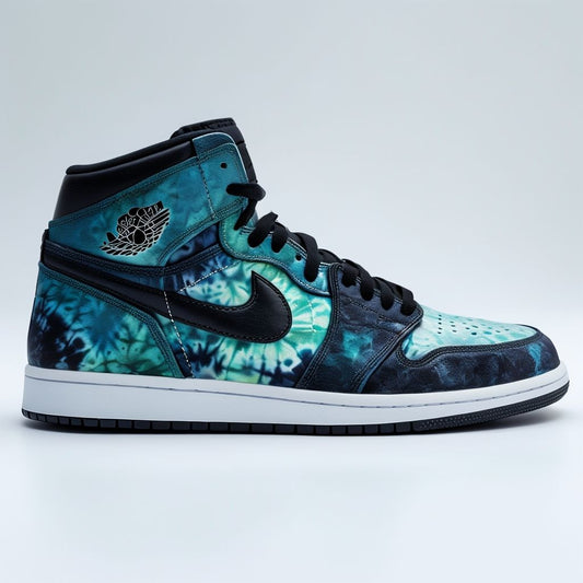 Aqua Burst High-Tops