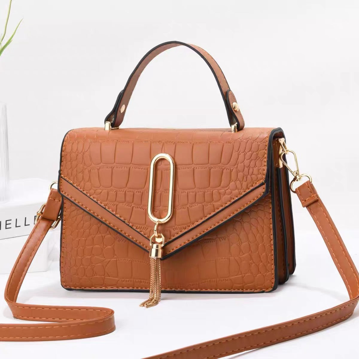 Casual retro large capacity crossbody Bag