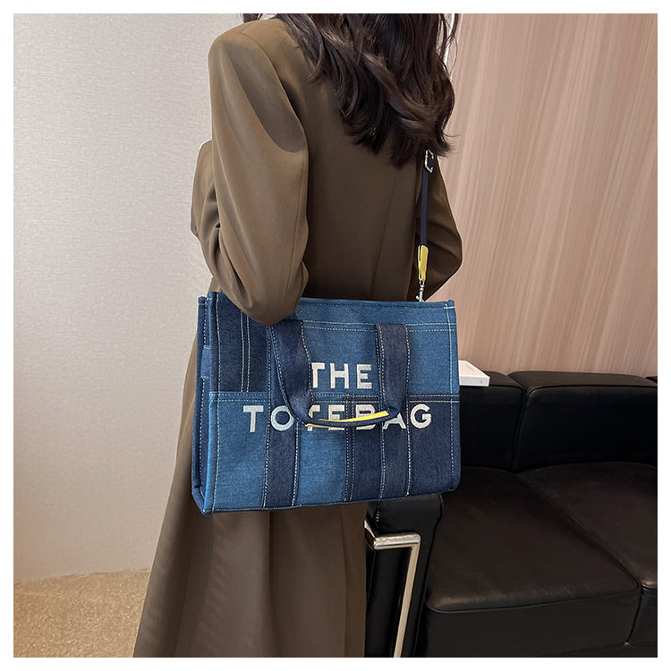 The Denim Essential Tote