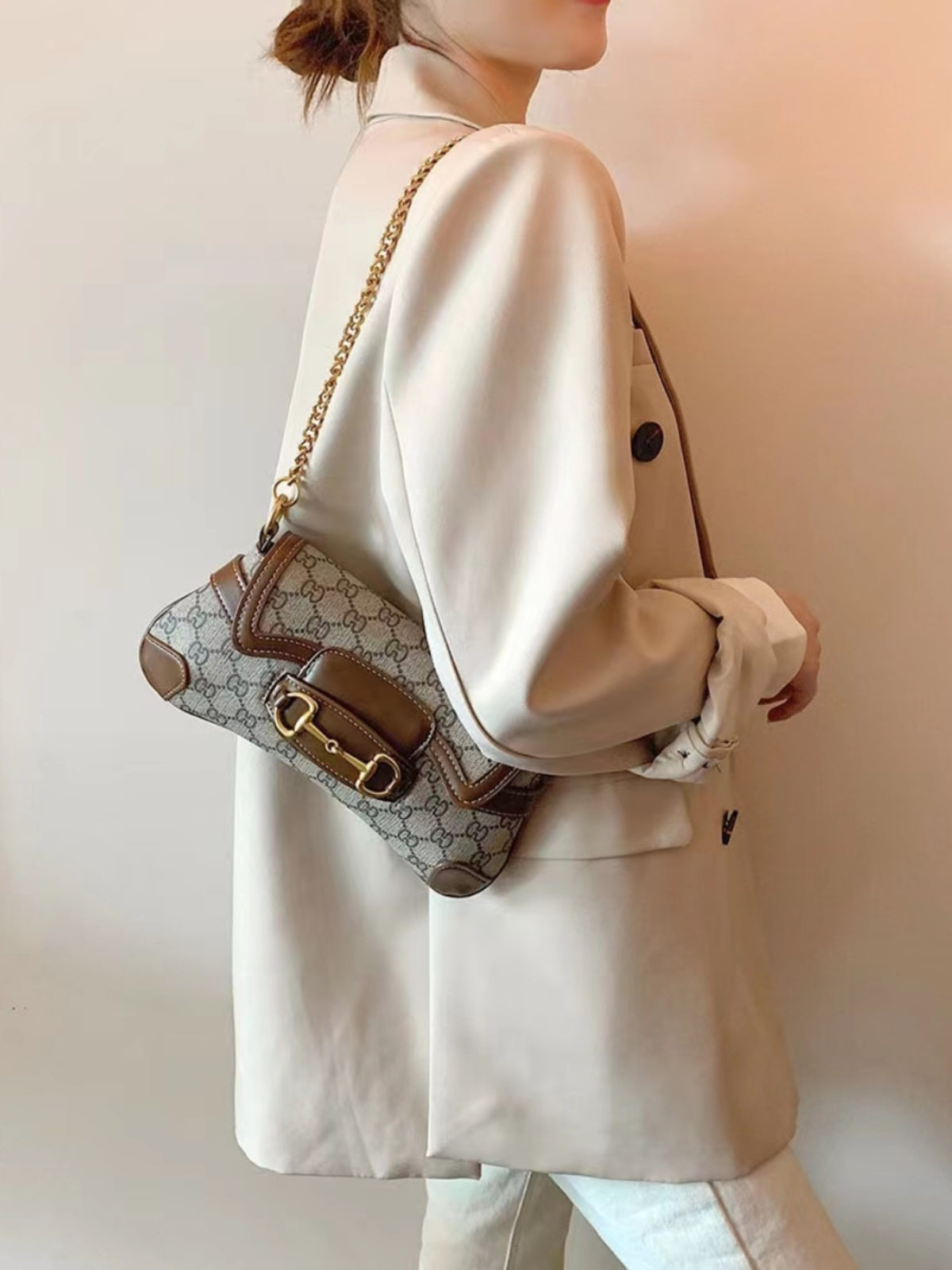 Equestrian Elegance Shoulder Bag