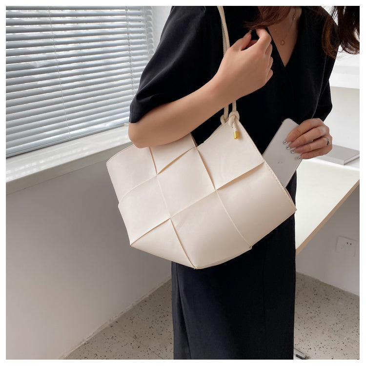 Woven Elegance Tote