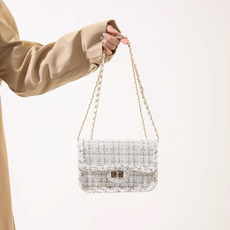 Woven Luxury Mini Handbag